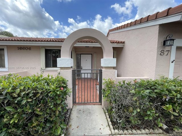 16606 Greens Edge Cir 87, Weston, FL 33326
