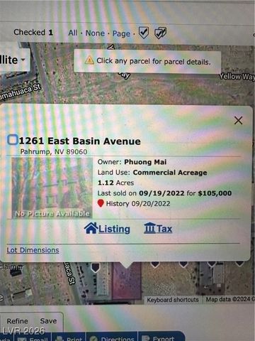 1781 East Basin Avenue, Pahrump, NV 89060