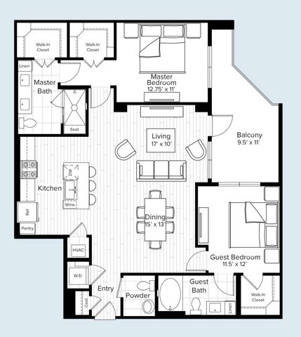 160 Birdsall Street 1117, Houston, TX 77007