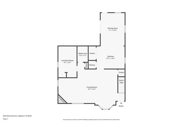 2643 Glenwood Street, Highland, IN 46322