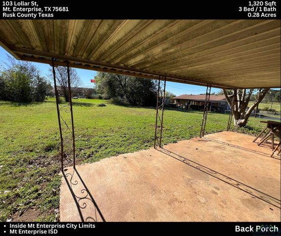 103 Lollar, Mount Enterprise, TX 75681