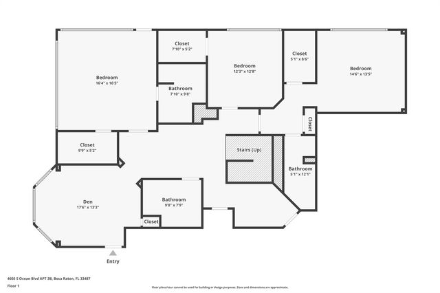 4605 S Ocean Boulevard 3b, Highland Beach, FL 33487