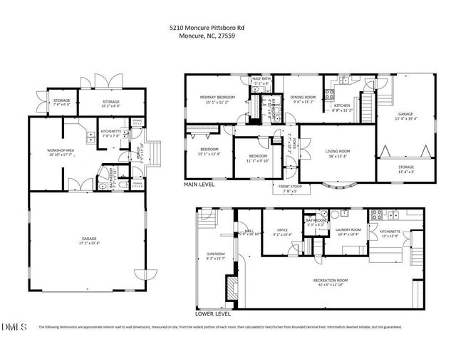 5210 Moncure Pittsboro Road, Moncure, NC 27559