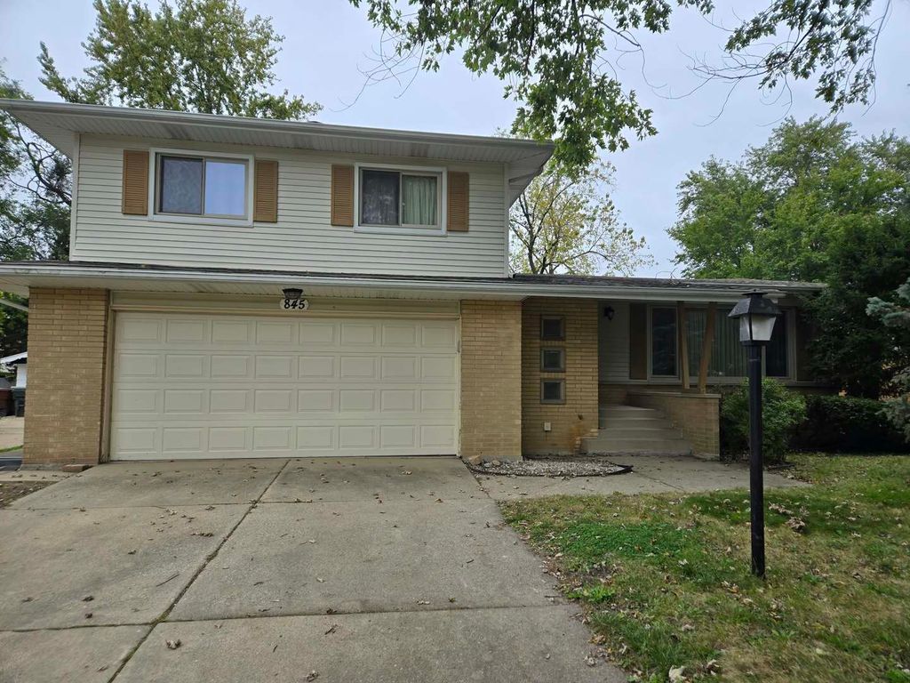845 N Rainbow Drive, Glenwood, IL 60425 — exterior