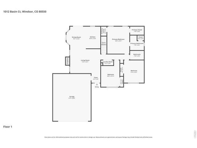 1012 Basin Ct, Windsor, CO 80550