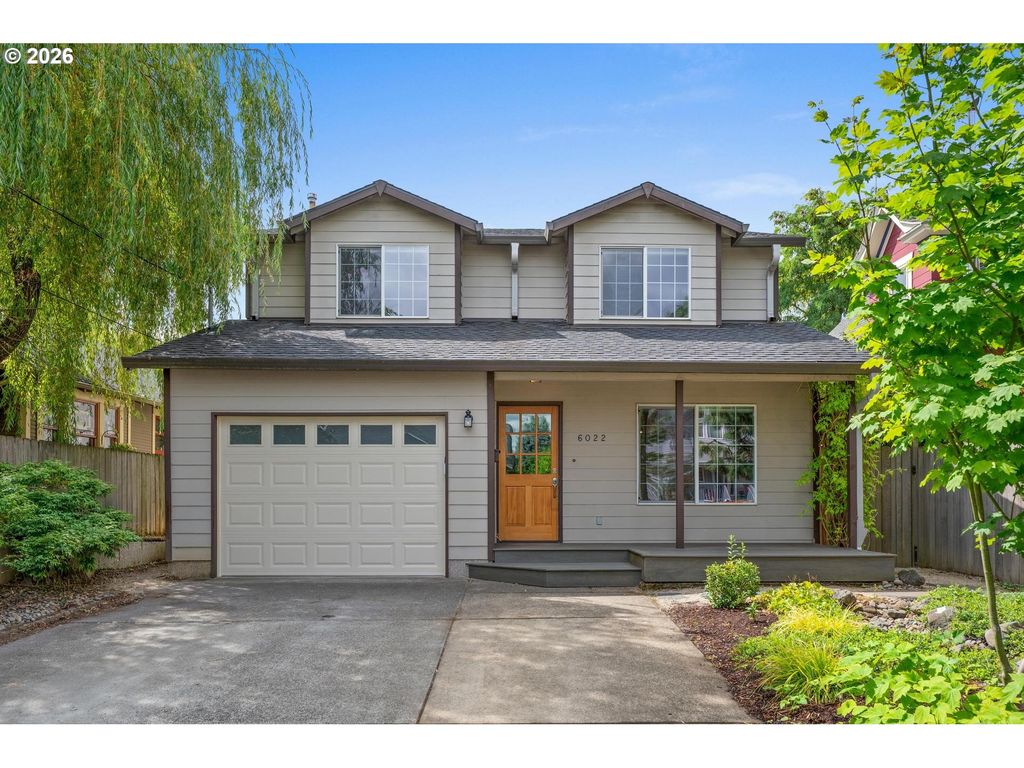 6022 Se CARLTON St, Portland, OR 97206