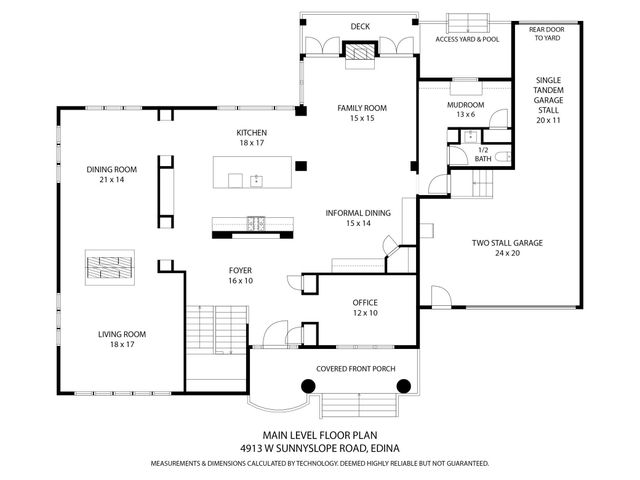4913 W Sunnyslope Road, Edina, MN 55424