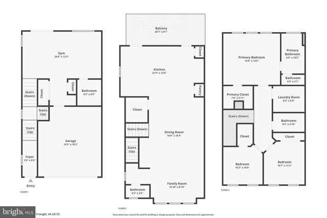 3992 SHIRE MEADOW LN, Triangle, VA 22172