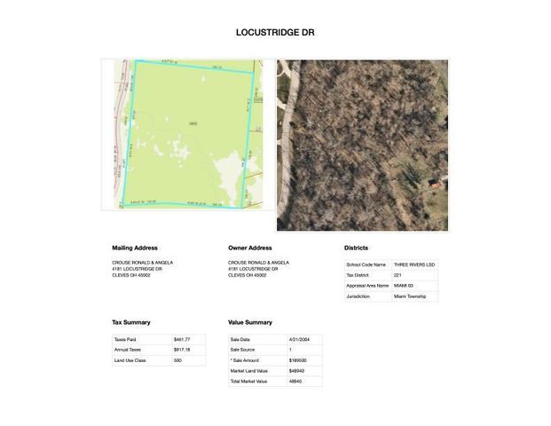 4181 Locust Ridge Drive, Miami Twp, OH 45002