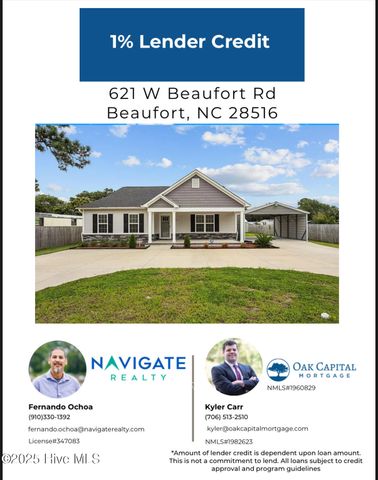 621 West Beaufort Road, Beaufort, NC 28516