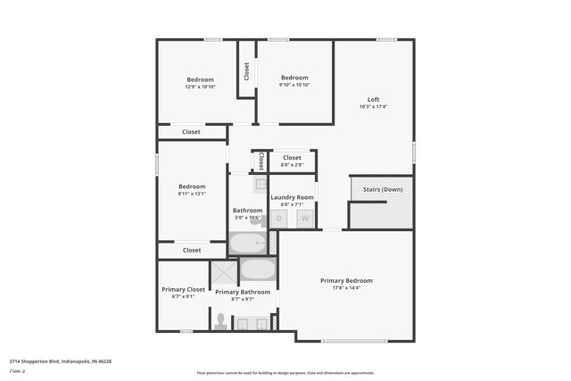 3714 Shepperton Boulevard, Indianapolis, IN 46228