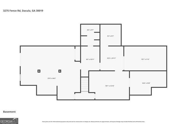 3275 Fence Road, Dacula, GA 30019