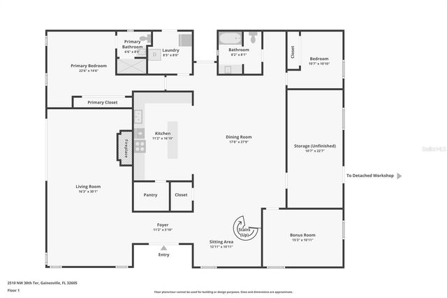 2510 NW 30TH TERRACE, Gainesville, FL 32605