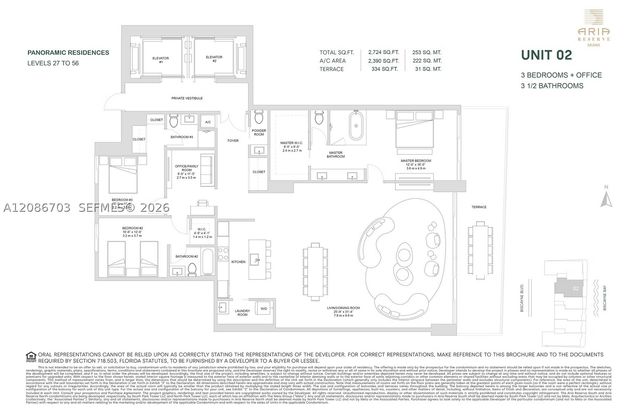 725 NE NE 24TH ST 3002A, Miami, FL 33137