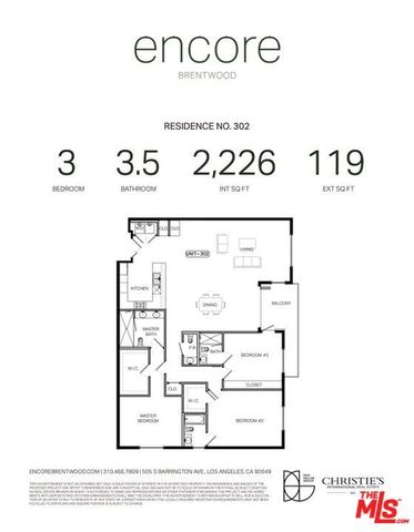 505 Barrington 302, Los Angeles, CA 90049