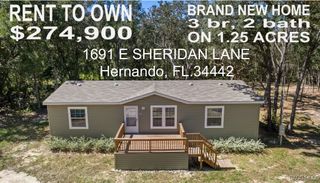 1691 E Sheridan Lane, Hernando, FL 34442