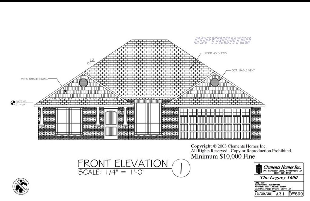 1121 Cannon Street, Prairie Grove, AR 72753