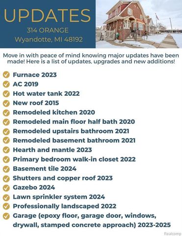 314 Orange Street, Wyandotte, MI 48192