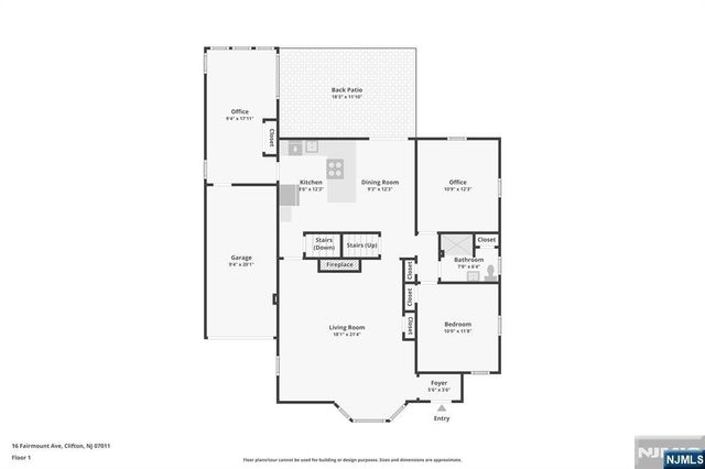 16 Fairmount Avenue, Clifton, NJ 07011