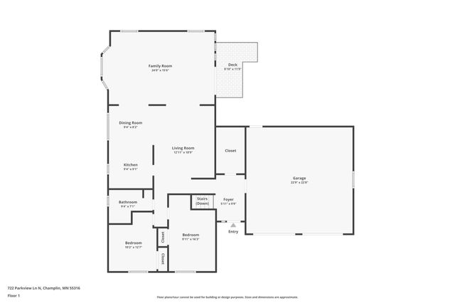 722 Parkview Lane N, Champlin, MN 55316