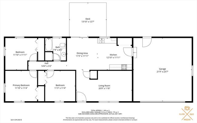 323 N City Line Road, Newman, IL 61942