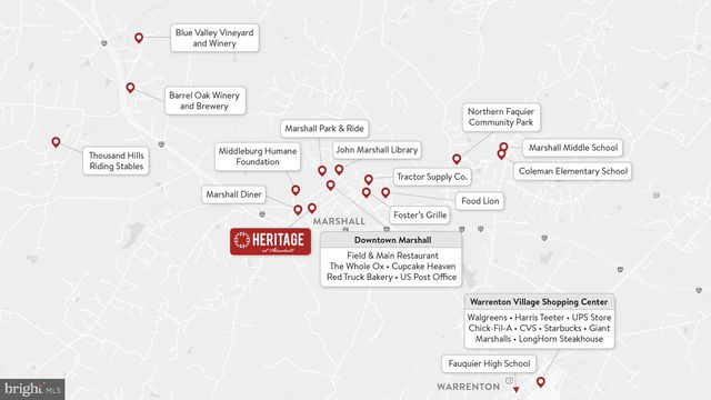 2593 BLUE RIDGE AVE #HOMESITE 157, Marshall, VA 20115