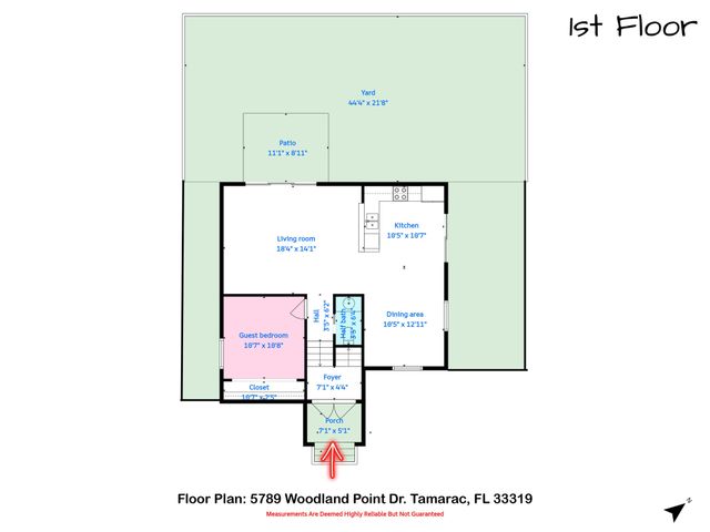 5789 WOODLAND POINT Drive, Tamarac, FL 33319