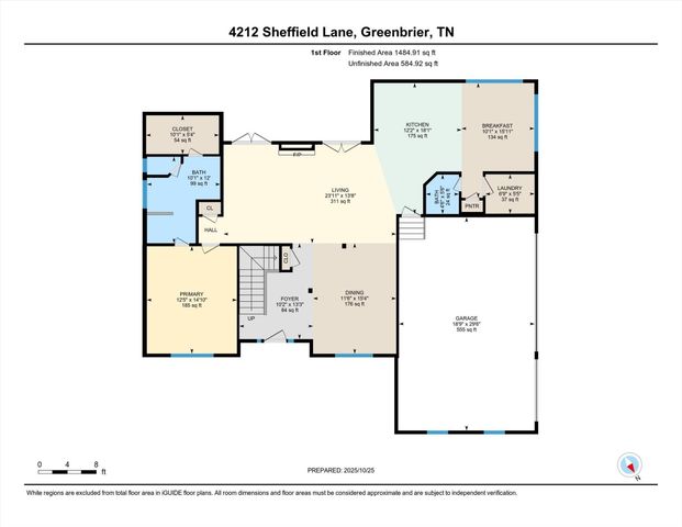 4212 Sheffield Ln, Greenbrier, TN 37073