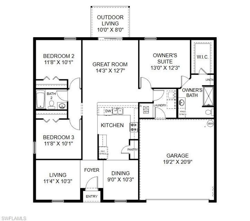 2719 44th ST SW, LEHIGH ACRES, FL 33976 — photo 2