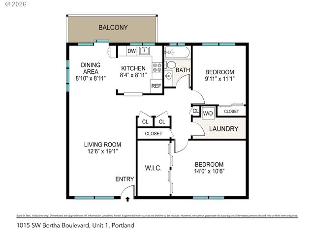 1015 Sw BERTHA Blvd, Portland, OR 97219