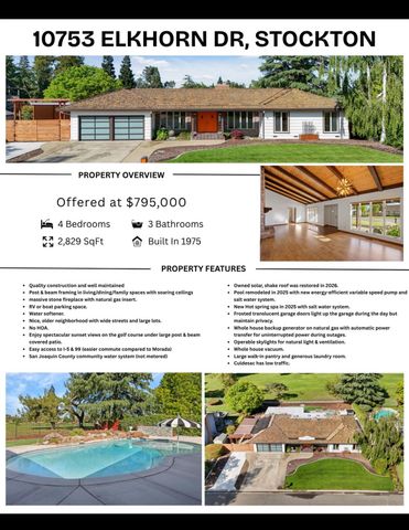 10753 Elkhorn Dr, Stockton, CA 95209