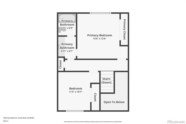 1339 Columbine Drive, Castle Rock, CO 80104