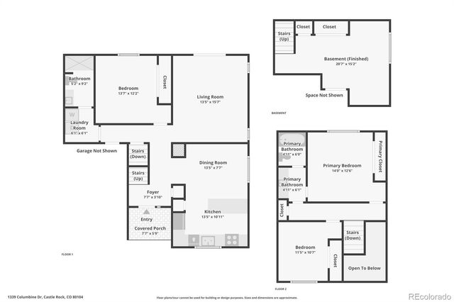 1339 Columbine Drive, Castle Rock, CO 80104