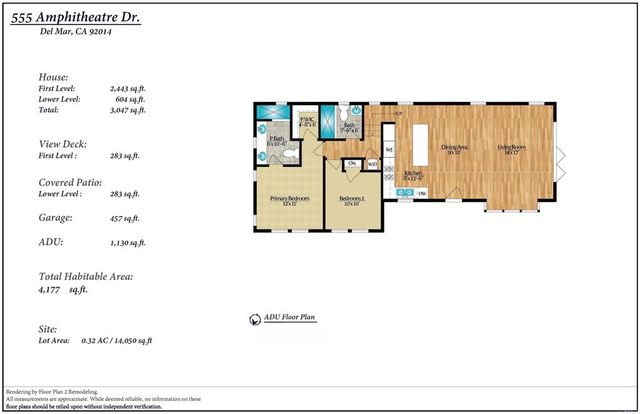 555 Amphitheatre Drive, Del Mar, CA 92014