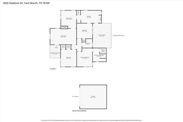 3525 Stadium Drive, Fort Worth, TX 76109