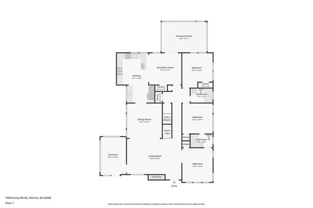 1596 Emory Road NE, Atlanta, GA 30306