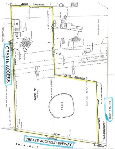 1208 N COUNTY ROAD 315, Melrose, FL 32666