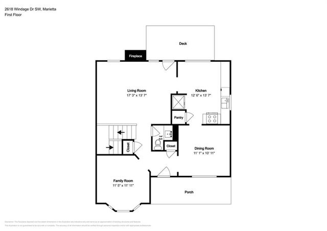 2618 Windage SW Drive, Marietta, GA 30008