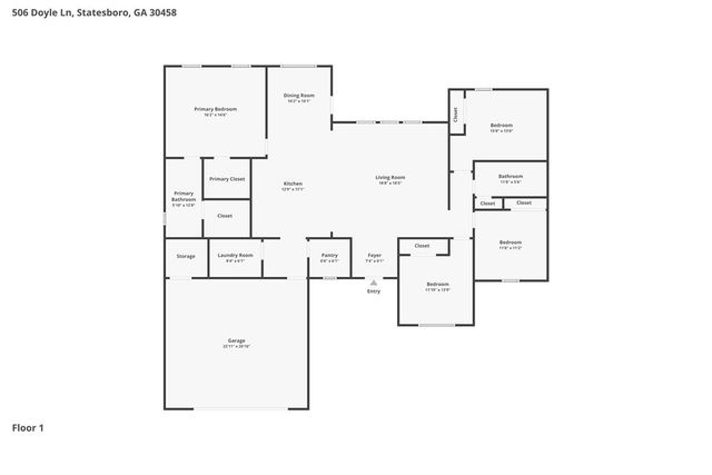 506 Doyle Lane, Statesboro, GA 30458