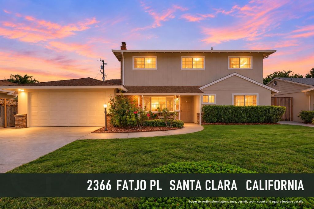 2366 Fatjo Place, Santa Clara, CA 95050