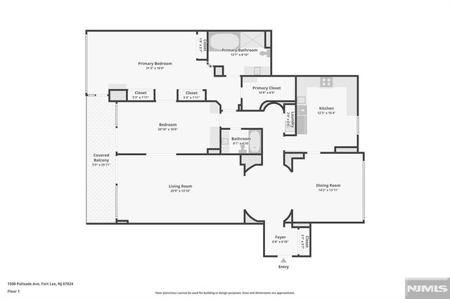 1500 Palisade Avenue 18C, Fort Lee, NJ 07024