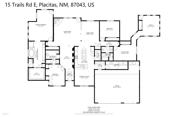 15 Trails Road, Placitas, NM 87043