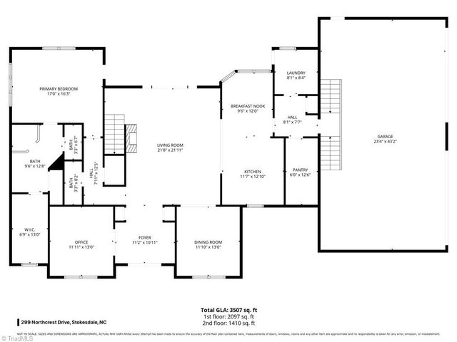 299 Northcrest Drive, Stokesdale, NC 27357