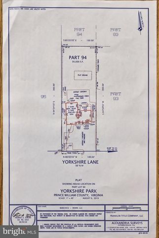 8904 YORKSHIRE LN, Manassas, VA 20111