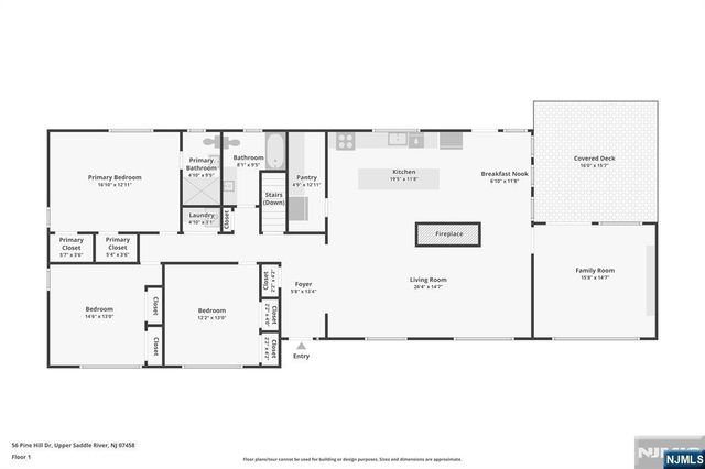 56 Pinehill Drive, Upper Saddle River, NJ 07458