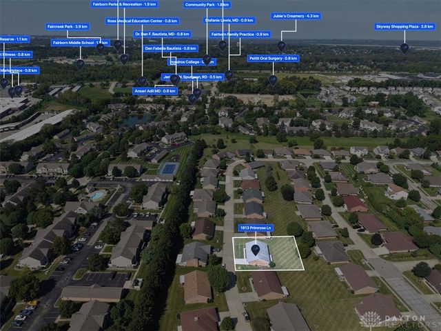 1813 Primrose Lane, Fairborn, OH 45324
