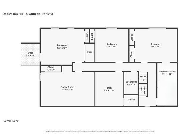 24 Swallow Hill Rd, Carnegie, PA 15106