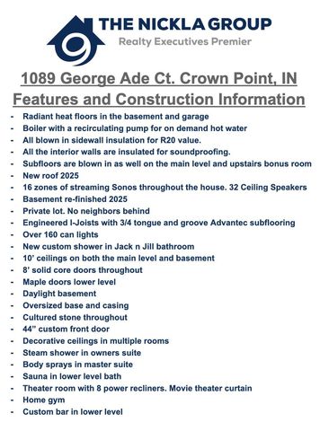 1089 George Ade Court, Crown Point, IN 46307