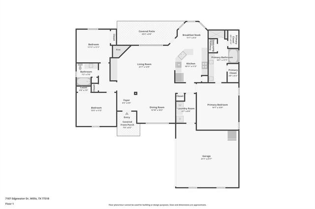 7187 Edgewater Drive, Willis, TX 77318