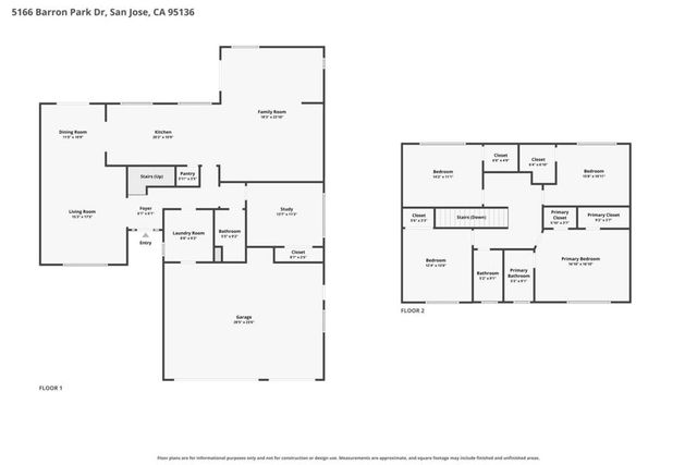 5166 Barron Park Drive, San Jose, CA 95136